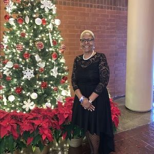 Beautiful lace black dress